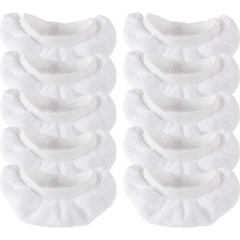 Tampons de vapeur pour nettoyeurs à vapeur à main compatible avec Wagner Spraytech Bissell STEAM Shot Counforday Purstam etc -Uniour réutilisable à vapeur lavable Accessoires de tissu à vapeur-10 piè (1/5)