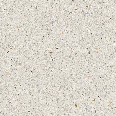 Aelle - Carrelage sol / mur effet terrazzo uni blanc 20x20 cm MICRA Blanco - Vendu par boîte de 1 m² (1/3)