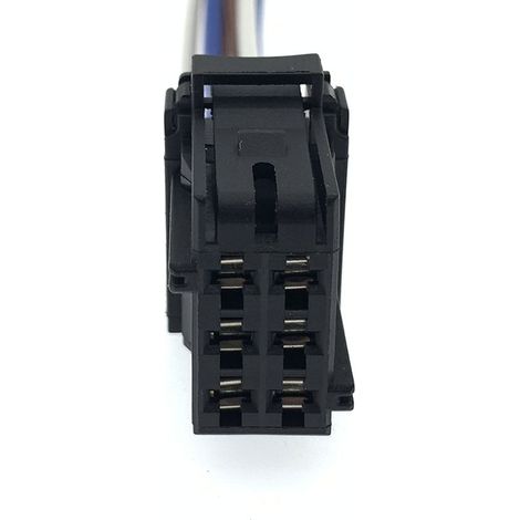 Connecteur de faisceau de câblage automobile domestique 8-968970-1, prise d'amplificateur de puissance automobile à 6 broches avec bornes 6P -- Prise unique