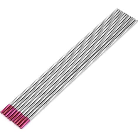 10 WES-Kompositelektroden, Wolframelektroden mit violetter Spitze, 2,4 x 150 mm (1/5)