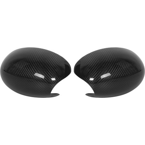 Rétroviseur Extérieur Capot Carbone 2 Pièces, Coque Anti-Rainure Sans Perçage, Compatible Mini R53 JCW 2002-2006 (1/5)