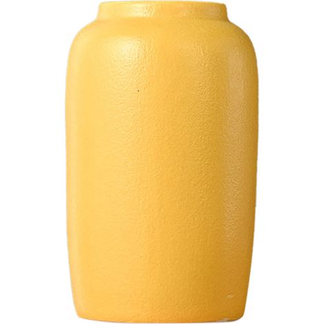 Vase Ceramique Élégante Minimaliste 5 Coloris (Bleu Clair, Jaune, Rose, Bleu Foncé) avec Différentes Tailles pour Décor Maison et Centre de Table (1/5)