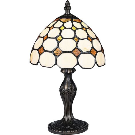 Tiffany-Bronze-Buntglaslampe E14 Marvel 8072 Rabalux (1/2)