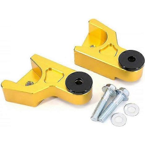 25-mm-CNC-gefrästes Aluminium-Tieferlegungskit für die Hinterachse der Honda ADV350 (Modell 2022) – Gold