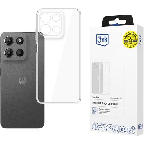 Custodia trasparente 3mk per Motorola Moto G15 / G15 Power