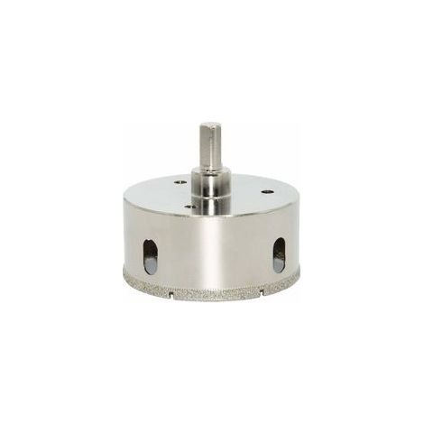 Scie cloche diamantée 75 mm pour maçonnerie, céramique, granit, marbre – (1/5)