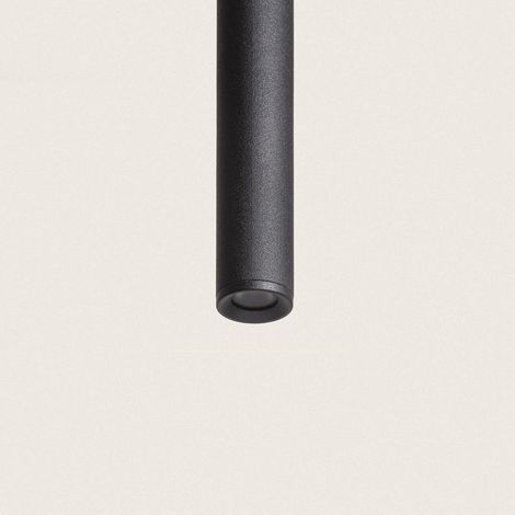 Lámpara Colgante LED 3W Aluminio Evory L Negro