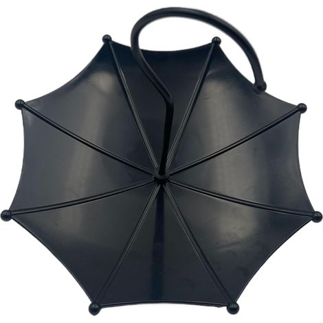 Mangeoire à oiseaux suspendue pour l'extérieur - Décorations de jardin réutilisables en forme de parasol, ornements pour massifs de fleurs et allées.