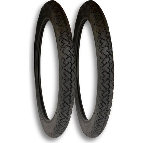 2 COPERTONI VINTAGE PNEUMATICI GOMME 2 1/4-17 RUOTE PNEUMATICI MOTO COMPATIBILI CON SCOOTER PIAGGIO CIAO SC PX TEEN FL (1/5)