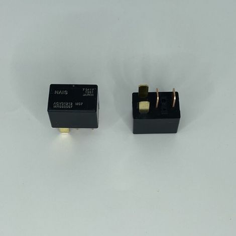 Mitsubishi MR588567 relay, small Panasonic ACV31212 M07 relay