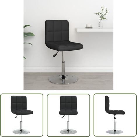 vidaXL Barhocker Schwarz Kunstleder (1/5)