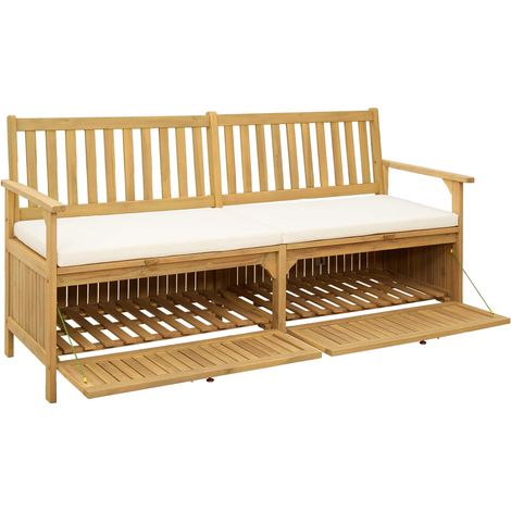 Maison Exclusive - Panchina con contenitore 2 -Seater 170 x 63 x 84 cm (1/5)