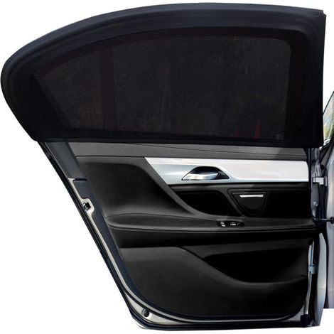 Aiperq 2-teiliges Sonnenschutz-Set für Babyautos, für die Seitenscheibe, Moskitonetz für Babys, Kinderschutz, passend für 98 % aller Autos (12057 cm) (1/5)