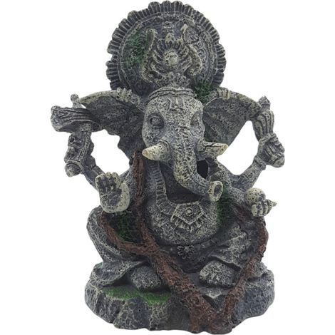 Statue Éléphant, hauteur 12 cm, décoration aquarium - zolux (1/4)