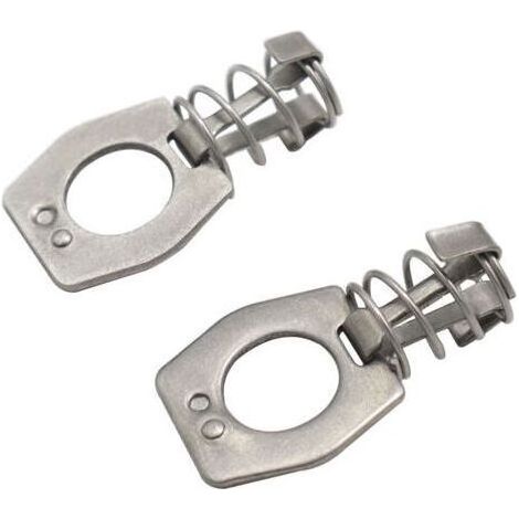 FENOPLASTICA2 Pièces Accessoires De Réservoir D'Eau Rv Serrure De Porte De Garage Loquet À Ressort Serrure À Came Pour Camping-Car Bouteille De Gaz Attache De Chauffe-Eau Rv Loquet De (1/5)