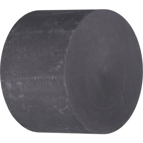Fourniture de lingots de graphite ronds de haute pureté, matériaux résistants à l'usure et lubrifiants, 75x50mm. (1/5)