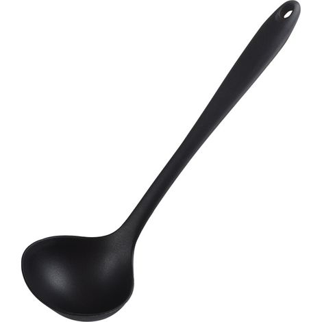 Louche - Cuillere De Service En Silicone Sans Couture - Resistant Jusqu A 315 C - Pour Casseroles Antiadhesives - 1 Piece (1/5)