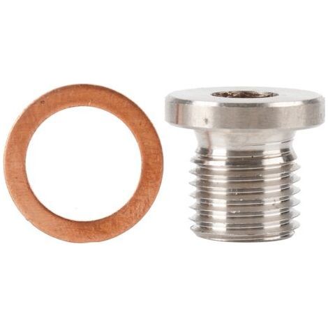 Tapón de sellado de O2, tapón de oxígeno sólido resistente a alta presión para coche y motocicleta. (1/5)