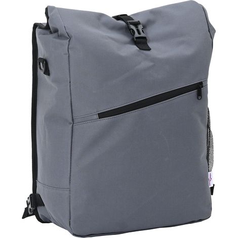 Fahrradtasche Grau 33 x 16 x 60 cm Polyester vidaXL (1/5)