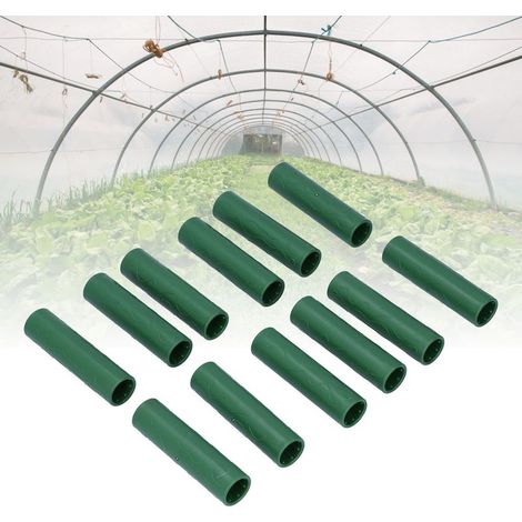 Raccords de soutien pour plantes [Tuyau] [PP] [11mm diamètre] 12PCS pour treillis et vignes grimpantes (1/5)