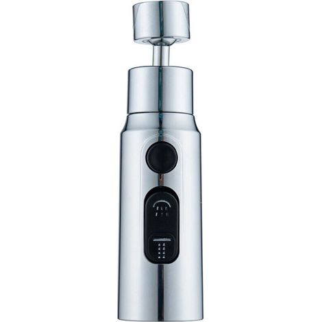 Bec pour robinetProlongateur de robinet de cuisine, buse rotative universelle de remplacement, bec de nettoyage d'évier multifonctionnel, produits de salle de bains (1/4)