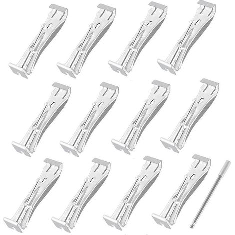 Dachrinnenhalterungen 5 Zoll, Dachrinnenclips, verdeckte Dachrinnenhalterungen
