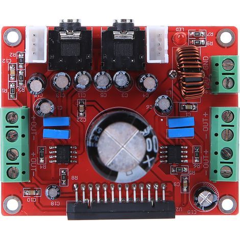 Carte Amplificateur Audio Voiture TDA7850, Réducteur de Bruit BA3121, 4x50W Haute Puissance (1/5)