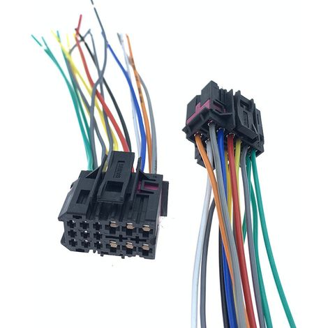 DJ7151-1.5/3.5-21 adapter for Passat center console comfort computer board plug 1C0962258AC (1/4)