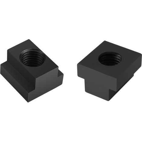 écrous à rainure en T avec revêtement en oxyde noir, filetage M16, adaptés aux rainures en T des tables de machines-outils (1/5)