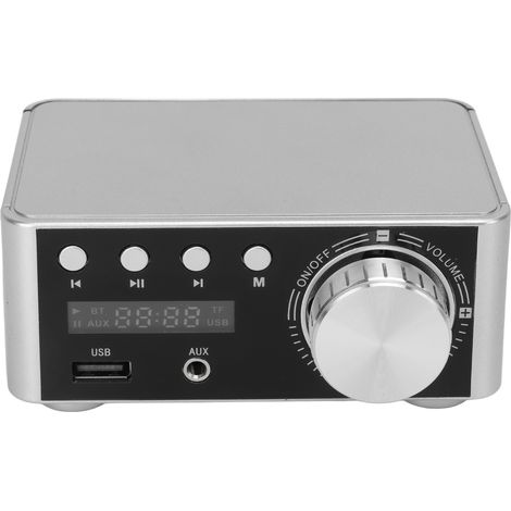 Amplificateur numérique Bluetooth, amplificateur de classe D, mini-amplificateur, enceinte audiophile HiFi, lecteur MP3, lecteur sans perte (1/5)