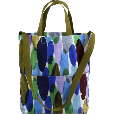 VIVARAISE - Sac My City Joy - Cabas urbain en coton bio multicolore (1/2)