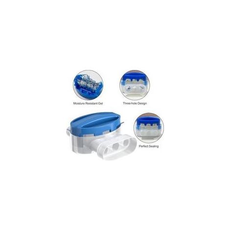 Wasserdichte Kabelverbinder für Mähroboter – 40er-Pack – Flammhemmendes Nylon und Silikongel – Für Kabel von 0,5 bis 1,5 mm² (1/3)