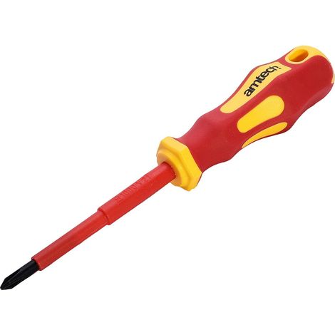 80mm Phillips VDE� 1000V electrical screwdriver with PH 1 tip - L0655 (1/3)