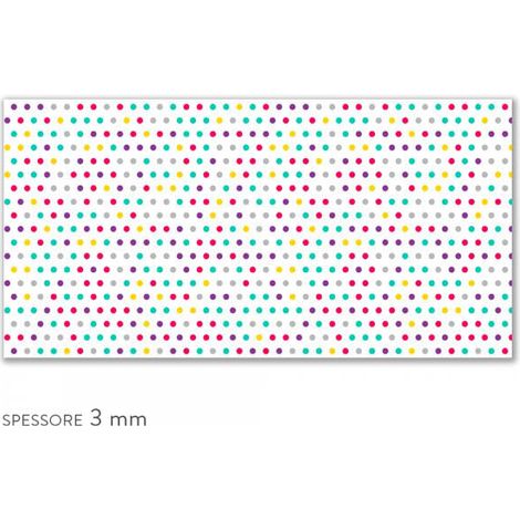 PALLINI COLORATI - Crédence de cuisine en PVC souple - Dimension 120x60 cm épaisseur 3mm (1/4)