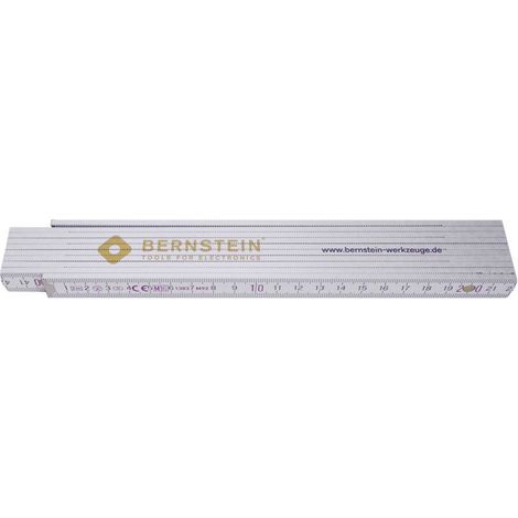 Mètre pliant BERNSTEIN Tools for Electronics 7-502 2 m bois (1/2)