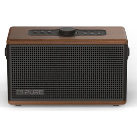 Pure Classic Aura Altoparlante portatile stereo Marrone, Noce 40 W