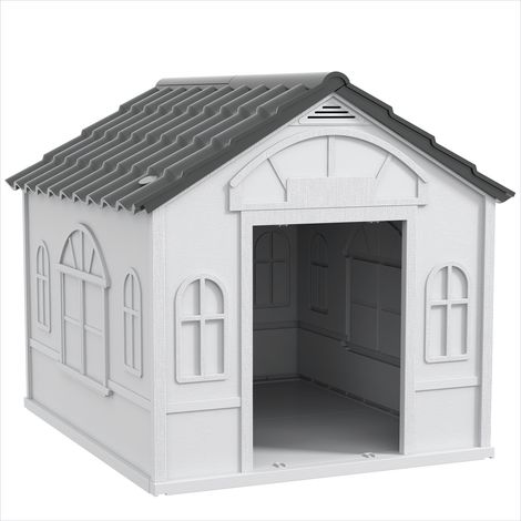 Cage de transport pour animaux Maison chien PP robuste avec toit (1/5)