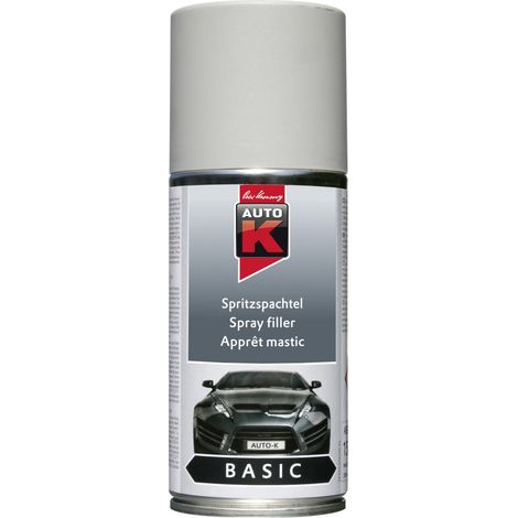 Auto-K Spritzspachtel Basic grau 150 ml Autolack Spraylack Sprühlack