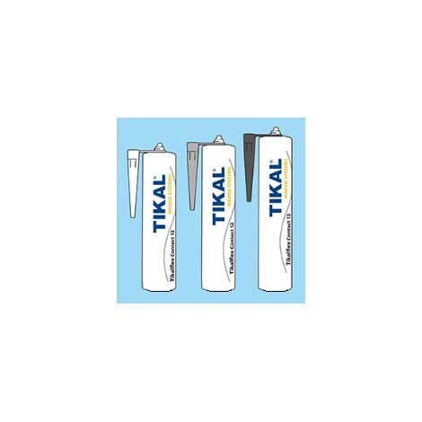 Cartouche Tikalflex UV Contact 12 (Colle Mastic) 290ml - couleur: noir