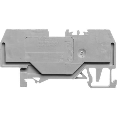 3-adriger Sammelschienenverbinder 1,5 mm² grau 279-681
