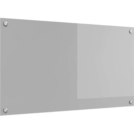 Rivestimento da Cucina Grigio chiaro 90 x 50 x 0,6 cm vidaXL