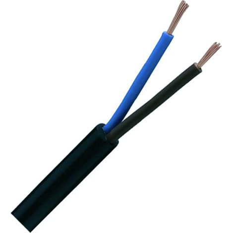 H03VV-F 2x0,5 RG50 Schlauchleitung    50 m