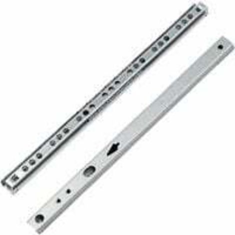 Coulisse Tiroir 1 paire Glissières pour Tiroirs en Métal à Roulement à Billes Coulisses à Bille Rails de Tiroirs à Coulisse Glissières à Roulement à Billes pour Tiroir de Meubles 246x17x10mm (1/4)