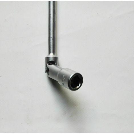 CHIAVE A T SNODATA SNODO LUNGA BUSSOLE BUSSOLA CANDELA CANDELETTE CANDELE 7 MM