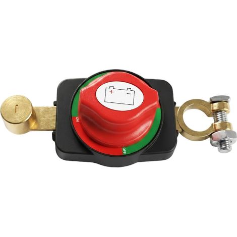 Circuit Breaker Battery 12V-48V, ON-OFF Switch Disconnect Switch ABS and Copper Battery, Adjustable Waterproof Circuit Breaker for Car, Camping, Ebike, Boat, Truck, Motorcycle, Yacht, Direct (1/5)