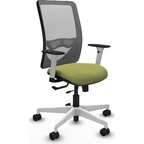 Chaise de bureau piqueras y crespo Zulema blanc support lombaire (1/2)