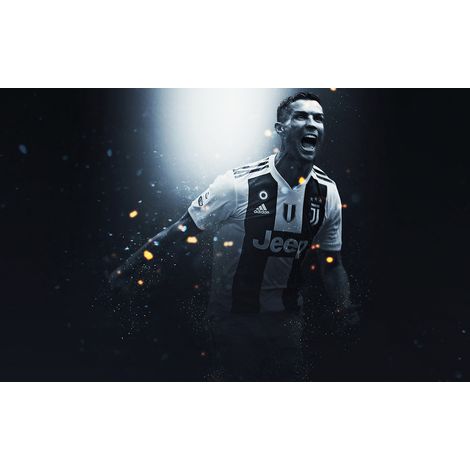 Papier peint panoramique Football - Joueur de Foot - 130 cm x 81 cm (1/2)