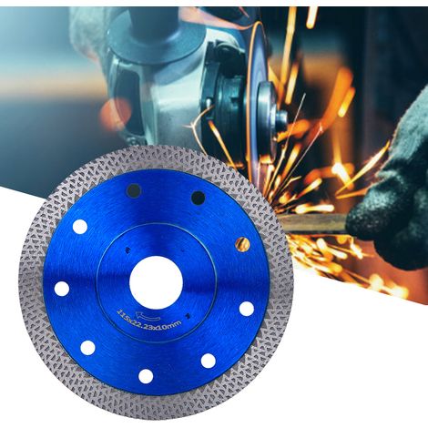 Disque diamanté pour meuleuses d'angle, conçu pour le béton et le marbre, diamètre 115 mm (1/5)