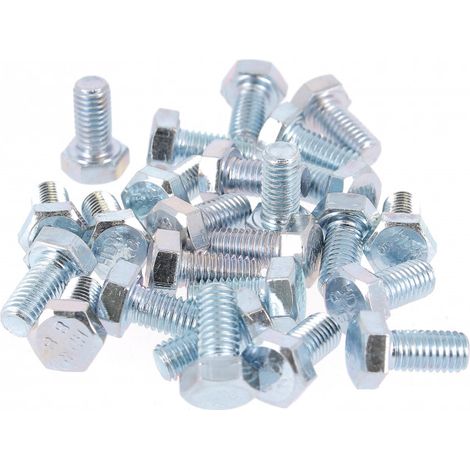 Sachet de 25 TH M6X12 Acier 8.8 Zingué EF DIN 933