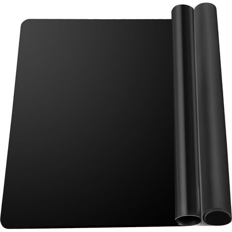 2 Pièces Tapis Silicone, 30×40cm Protection Plan de Travail Cuisine, Antidérapant Tapis Patisserie, Protege Plan de Travail Cuisine Réutilisables pour Fabrication de Moulage Époxy (1/5)